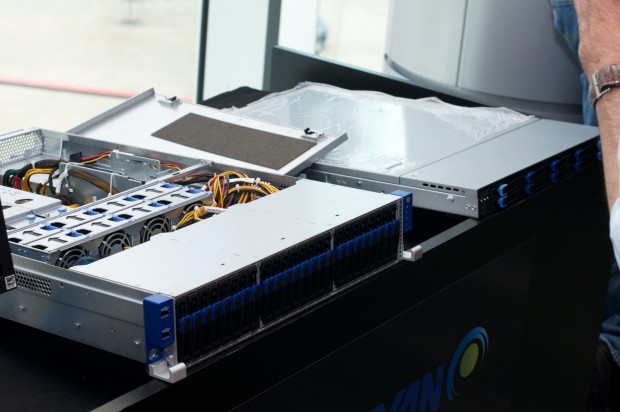 ... mehrere Systeme für Epyc-CPUs. (Foto: Andreas Sebayang/Golem.de)