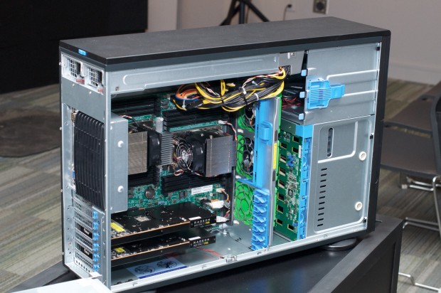 ... wie auch für Single-Sockel-Tower-Server. (Foto: Andreas Sebayang/Golem.de)