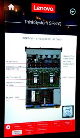 Thinksystem SR850 (Bild: Lenovo/Screenshot: Nico Ernst)