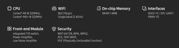 Techische Daten des Exynos i T200 (Bild: Samsung)