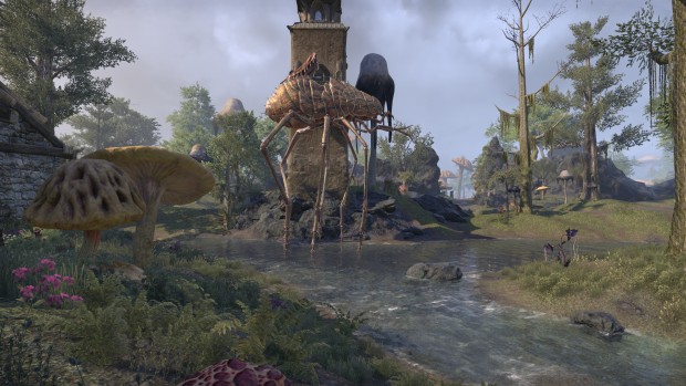 Impressionen aus TESO Morrowind (Bild: Bethesda/Screenshot: Golem.de)