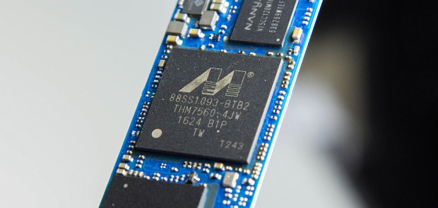 WD verwendet einen Marvell-Controller. (Foto: Martin Wolf/Golem.de)