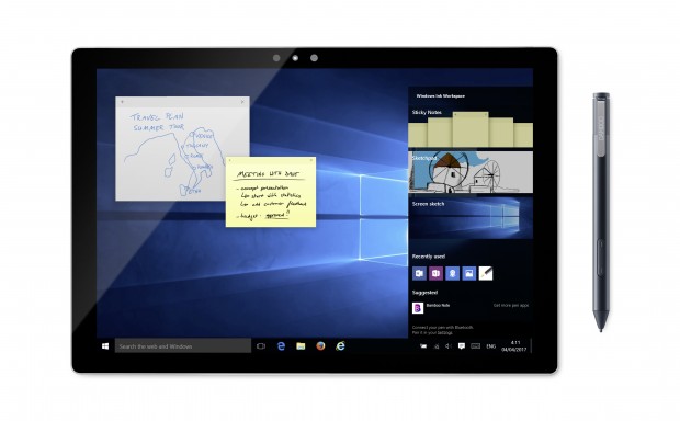 Der Wacom Bamboo Ink ist mit Windows-Geräten kompatibel. (Bild: Wacom)