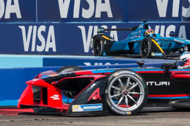 Der in der Meisterschaft führende Sébastien Buemi (oben) war am Samstag chancenlos und wurde später sogar disqualifiziert. Er gewann das Rennen am Sonntag. (Foto: Werner Pluta/Golem.de)