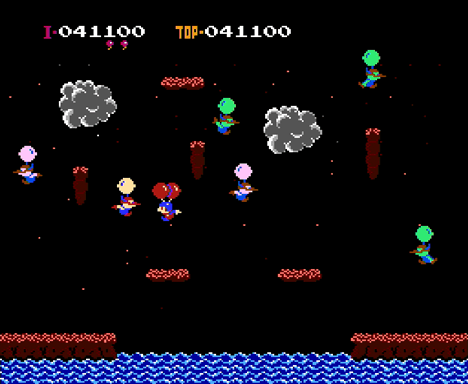 Ballon Fight (Bild:Nintendo/Screenshot: Golem.de)