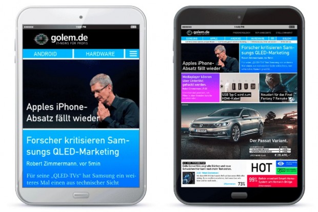 Studierende der Design Akademie Berlin denken Golem.de neu. (Bild: Design Akademie Berlin)