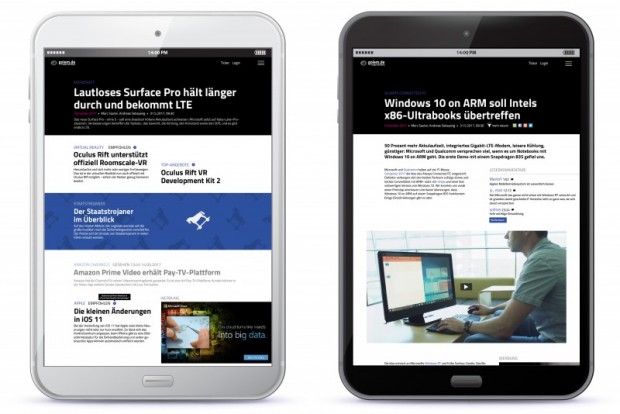 Studierende der Design Akademie Berlin denken Golem.de neu. (Bild: Design Akademie Berlin)