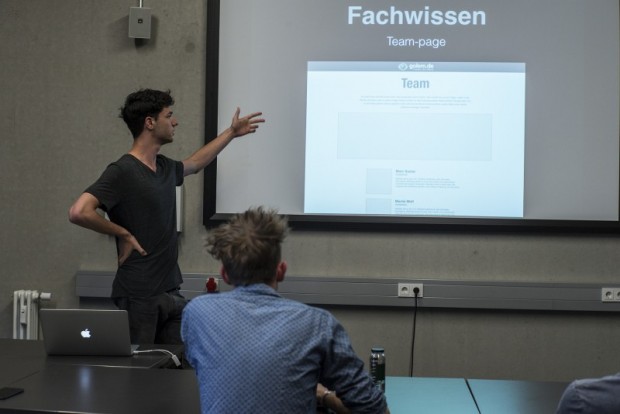 Studierende der Design Akademie Berlin denken Golem.de neu. (Bild: Design Akademie Berlin)