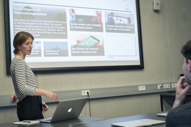 Studierende der Design Akademie Berlin denken Golem.de neu. (Bild: Design Akademie Berlin)