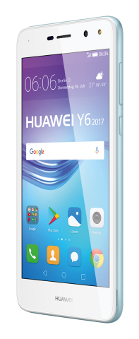 Das Display des Y6 ist 5 Zoll gro&szlig;. (Bild: Huawei)