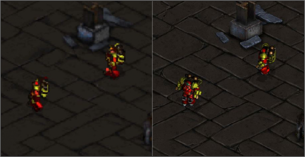 Terraner, Feuerfresser (Screenshot: Blizzard)