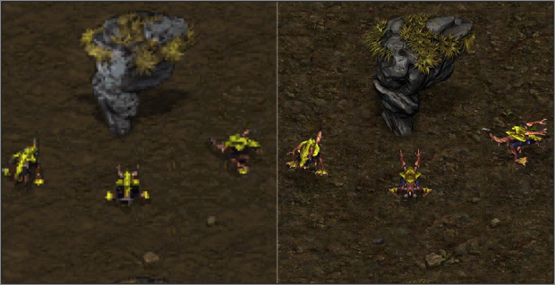 Zerg, Zergling (Screenshot: Blizzard)