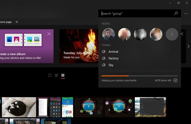 Es werden auch Suchbegriffe vorgeschlagen. (Screenshot: Windows Central)