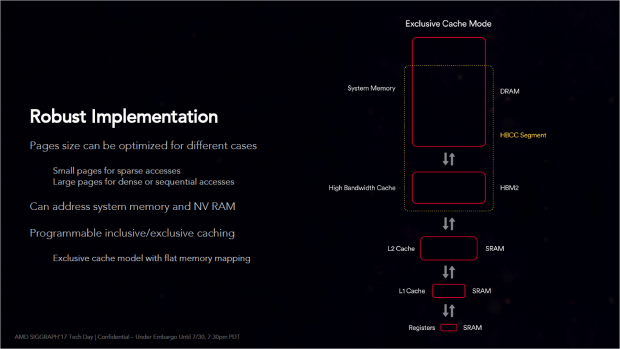 Der HBCC arbeitet exklusiv ... (Bild: AMD)