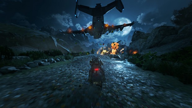 Benchmark-Szene von Gears of War 4 (Screenshot: Marc Sauter/Golem.de, Rechteinhaber: Microsoft)