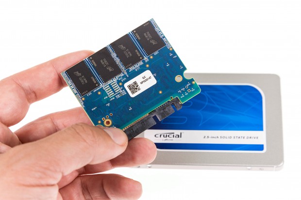 Crucial BX300 (Foto: Martin Wolf/Golem.de)