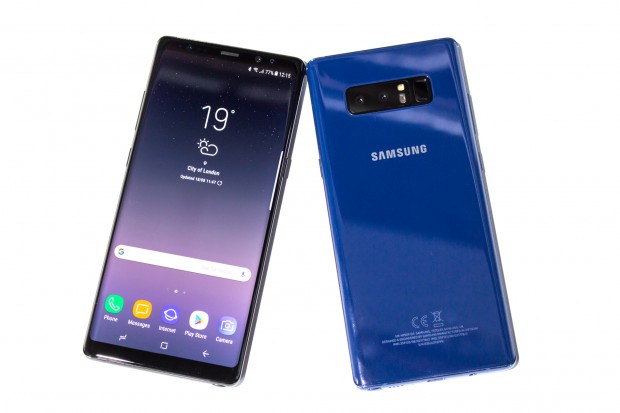 Das Galaxy Note 8 kommt unter anderem in Blau auf den Markt. (Bild: Tobias Költzsch/Golem.de)