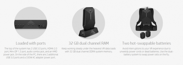 Die Dockingstation bietet zusätzliche Anschlüsse. (Bild: HP)