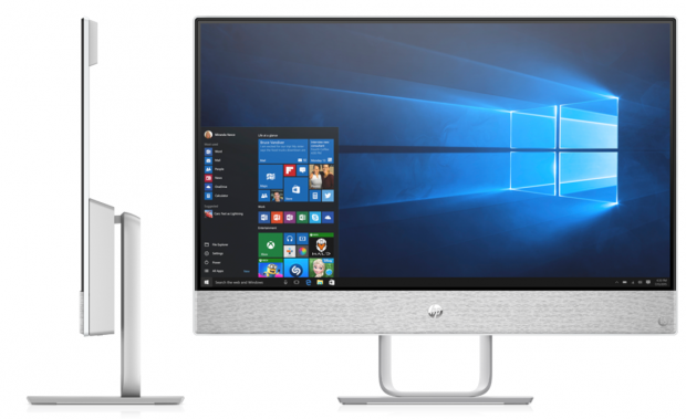 Der PC ist stellenweise sehr dünn.<br> (Bild: HP)