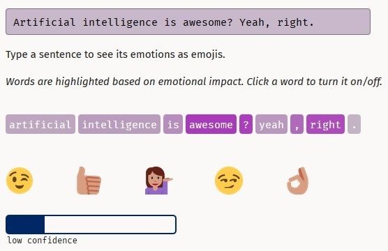 Sarkasmus scheint für die KI trotzdem noch schwer zu sein. (Screenshot: The Register)