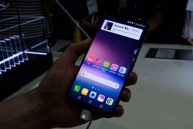 LGs V30 (Bild: Michael Wieczorek/Golem.de)