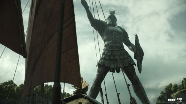 Ziel sei, ein realistisches Bild zu erzeugen, das den Zuschauer täuscht, sagt Burda. (Bild: HBO/Mackevision)