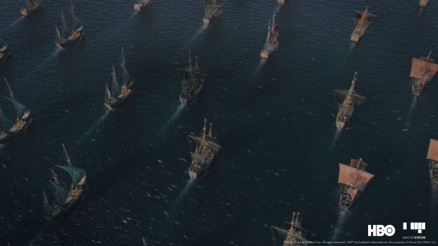 ... Wasser zu animieren, gilt als schwierig - ... (Bild: HBO/Mackevision)