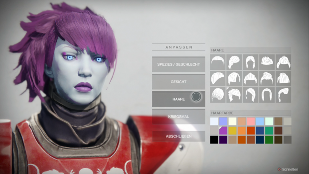 Vor Spielstart können wir unser Alter Ego feintunen. (Screenshot: Golem.de / Bild: Activision)