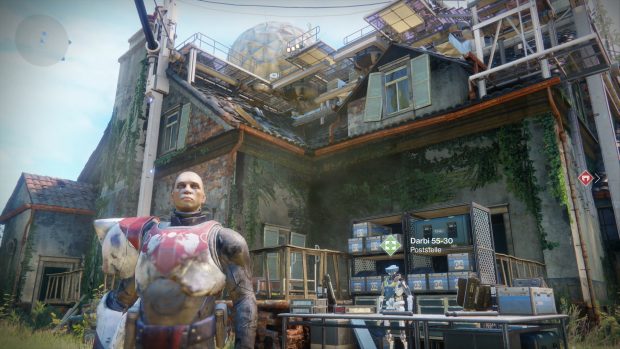 Die Farm ist ein Social-Hub, in dem Spieler sogar Fußball spielen können. (Screenshot: Golem.de / Bild: Activision)