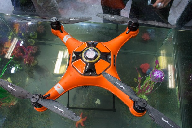 Eine Drohnenvariante ... (Foto: Martin Wolf/Golem.de)