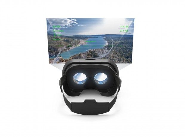 Das Headset des Bebop 2 Power (Bild: Parrot)