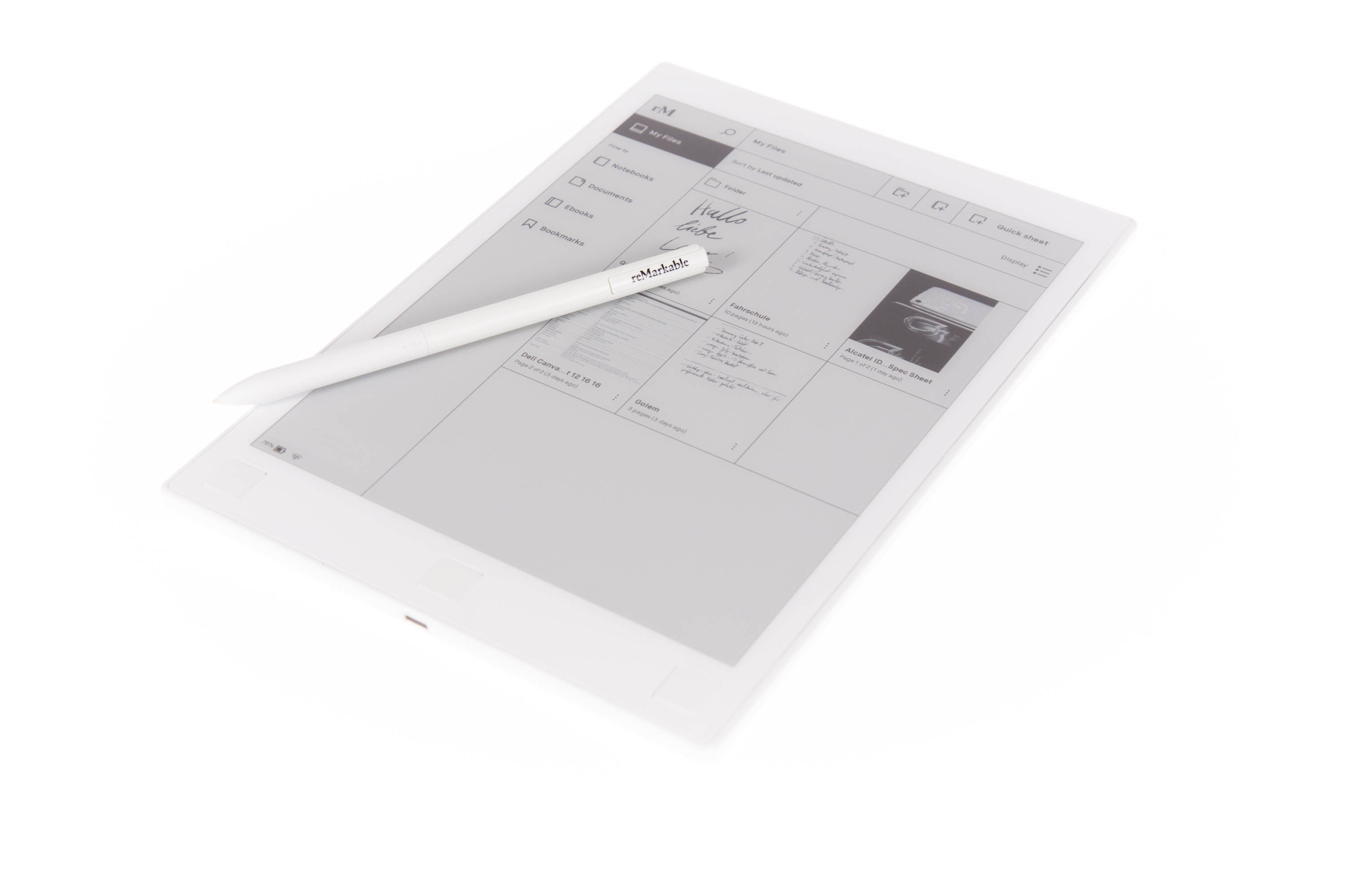 EPaperTablet im Test Mit Remarkable machen digitale Notizen Spaß