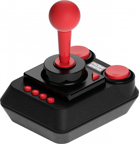 Ein dem Competition Pro nachempfundener USB-Joystick wird mitgeliefert. (Bild: Retro Games)