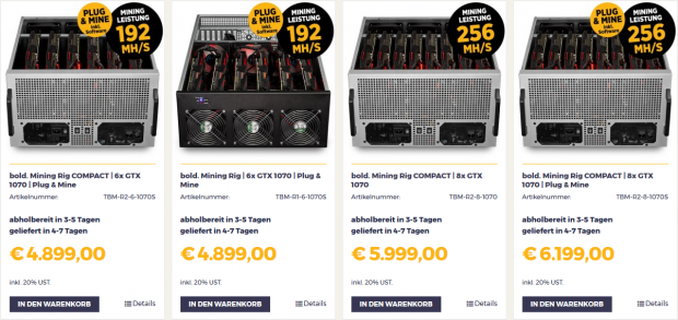 Minig-Rigs (Bild: Techbold)
