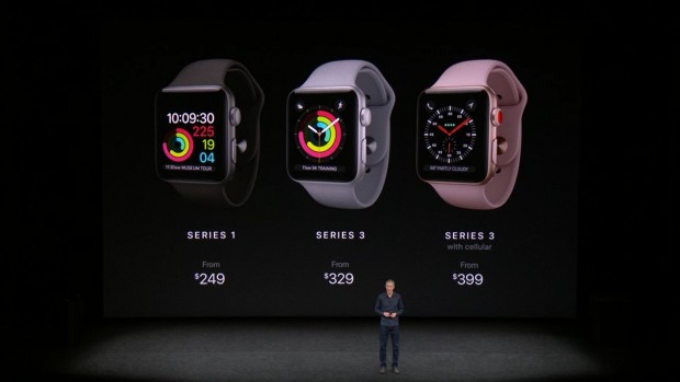 Apple Watch Series 3 (Bild: Apple / Screenshot: Golem.de)
