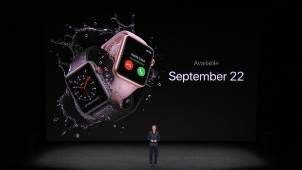 Apple Watch Series 3 (Bild: Apple / Screenshot: Golem.de)