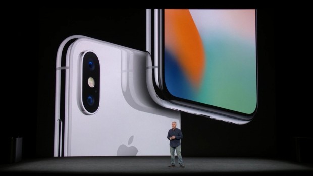 Das neue iPhone X (Bild: Apple/Screenshot: Golem.de)