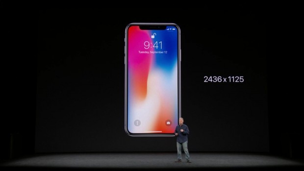 Das neue iPhone X (Bild: Apple/Screenshot: Golem.de)