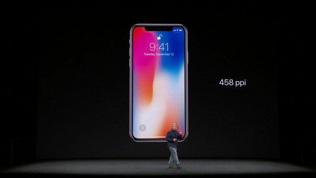Das neue iPhone X (Bild: Apple/Screenshot: Golem.de)