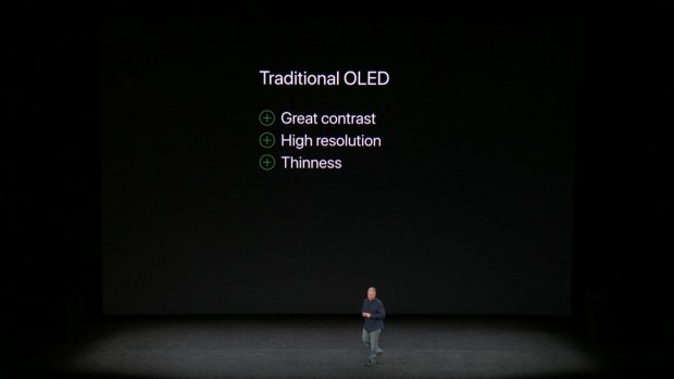 Das neue iPhone X (Bild: Apple/Screenshot: Golem.de)