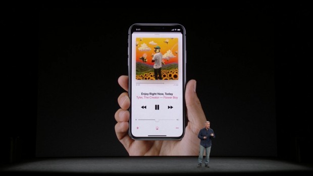 Das neue iPhone X (Bild: Apple/Screenshot: Golem.de)