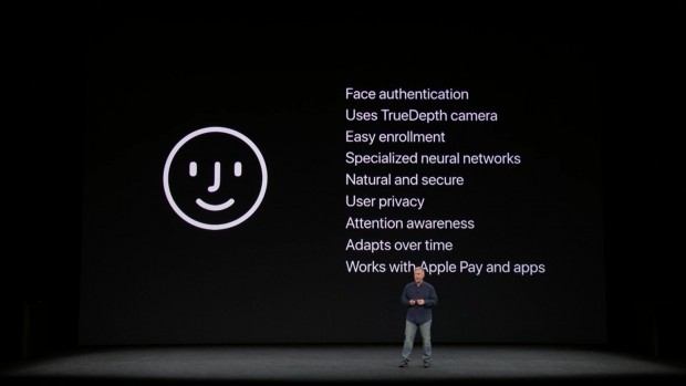 Das neue iPhone X (Bild: Apple/Screenshot: Golem.de)