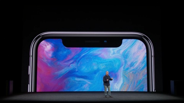 Das neue iPhone X (Bild: Apple/Screenshot: Golem.de)