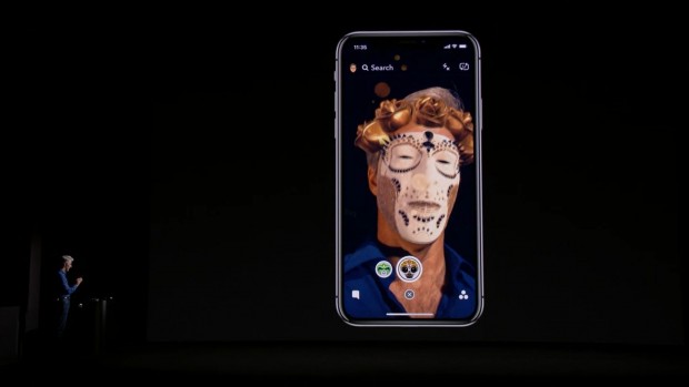 Das neue iPhone X (Bild: Apple/Screenshot: Golem.de)