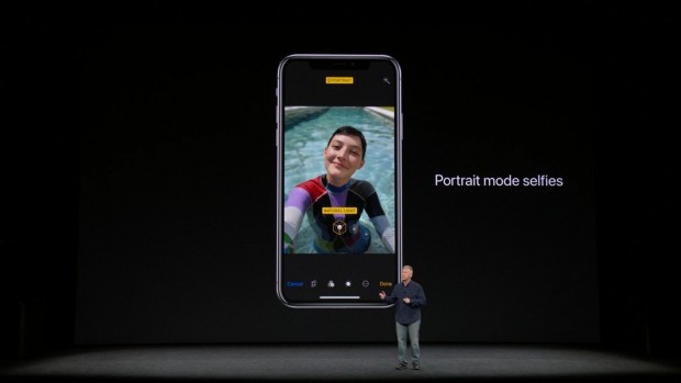 Das neue iPhone X (Bild: Apple/Screenshot: Golem.de)