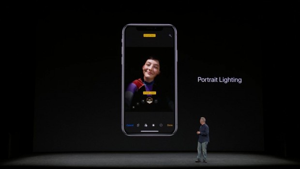Das neue iPhone X (Bild: Apple/Screenshot: Golem.de)
