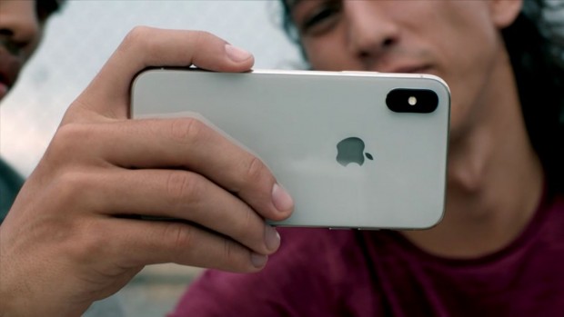 Das neue iPhone X (Bild: Apple/Screenshot: Golem.de)