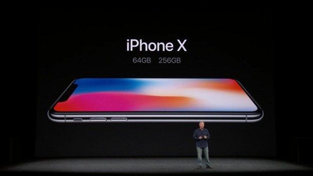 Das neue iPhone X (Bild: Apple/Screenshot: Golem.de)