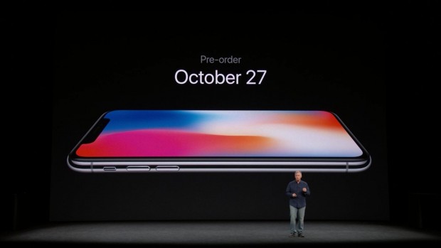 Das neue iPhone X (Bild: Apple/Screenshot: Golem.de)