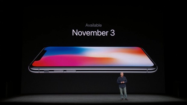 Das neue iPhone X (Bild: Apple/Screenshot: Golem.de)